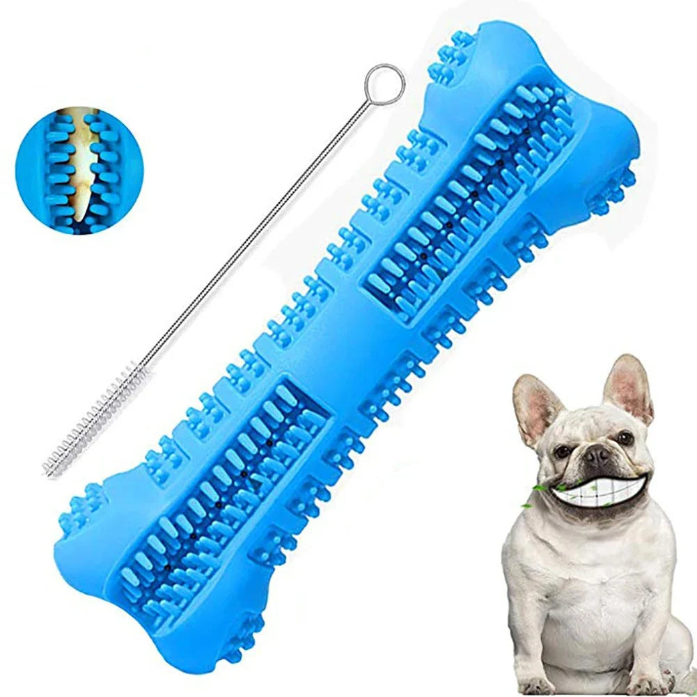 Soft Rubber Dog Toothbrus