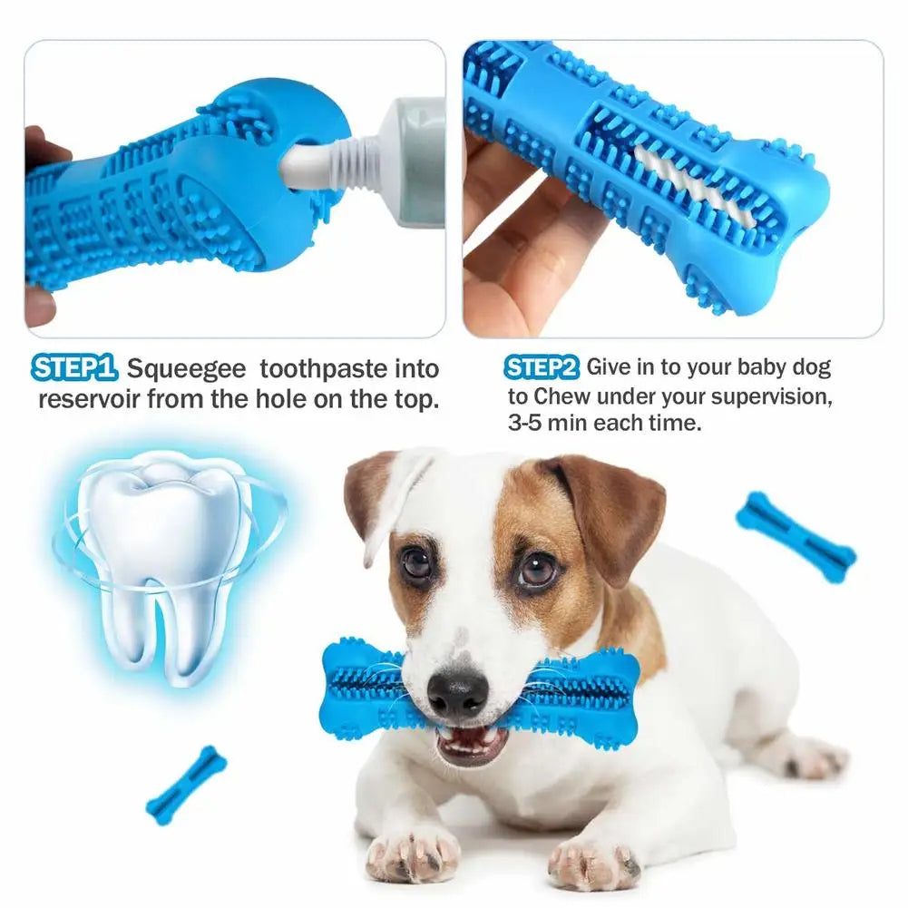 Soft Rubber Dog Toothbrus