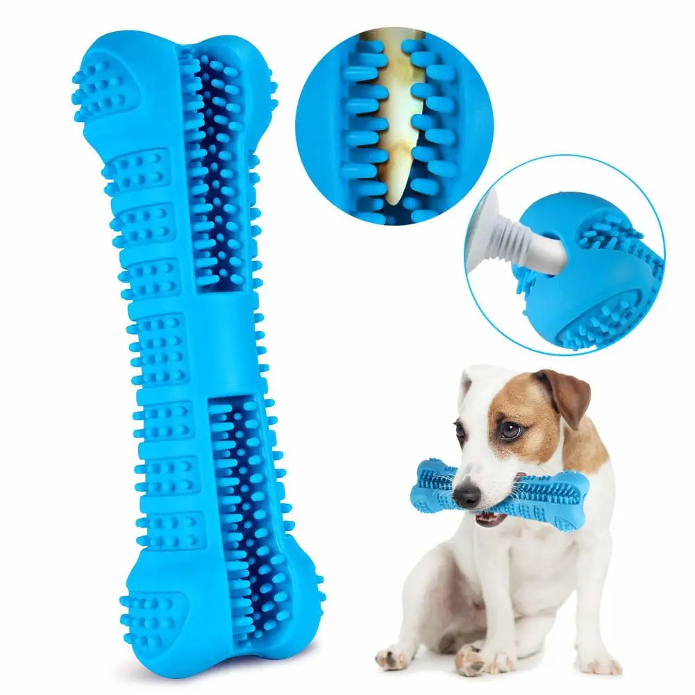 Soft Rubber Dog Toothbrus