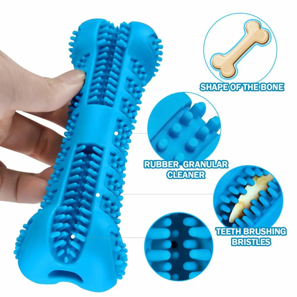 Soft Rubber Dog Toothbrus