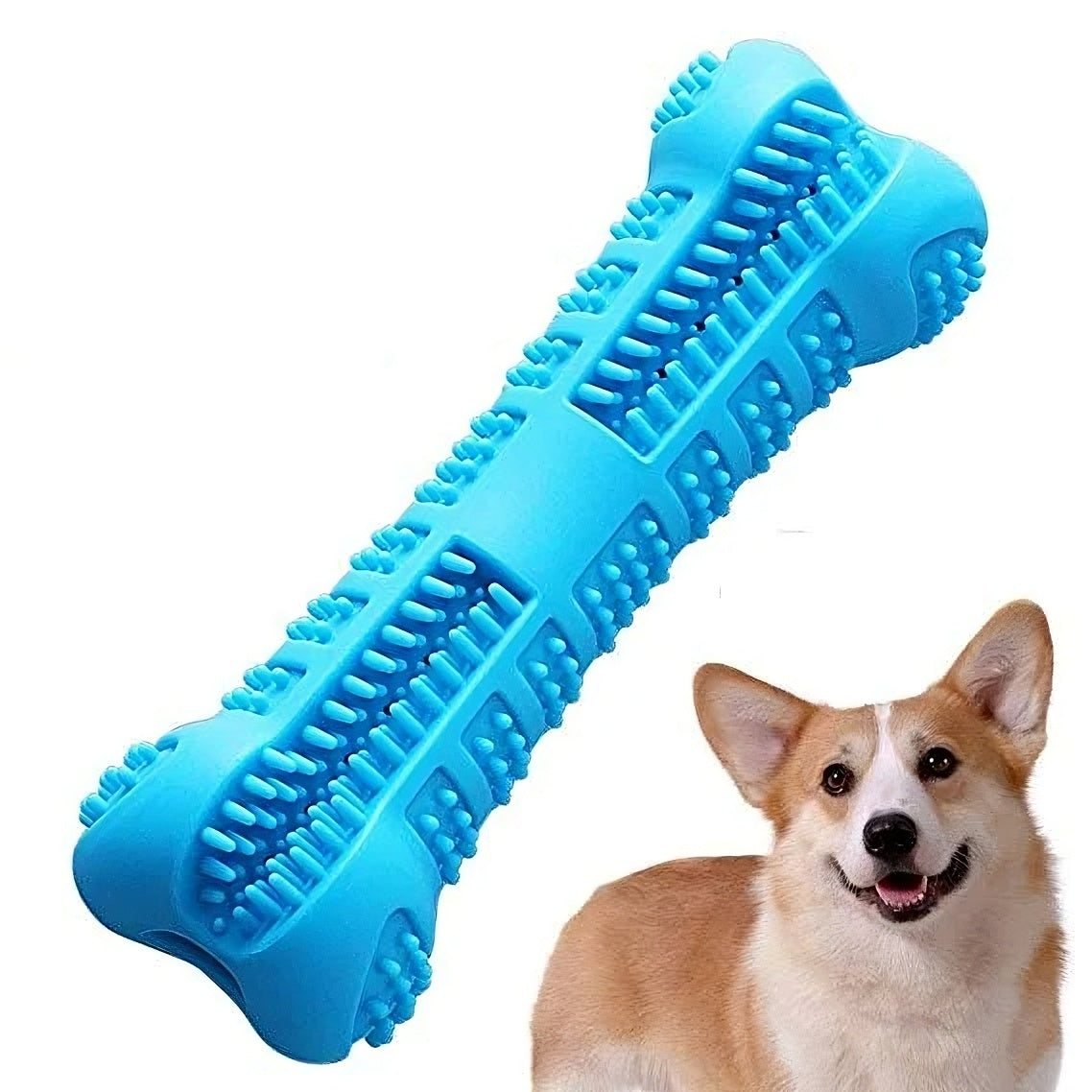 Soft Rubber Dog Toothbrus