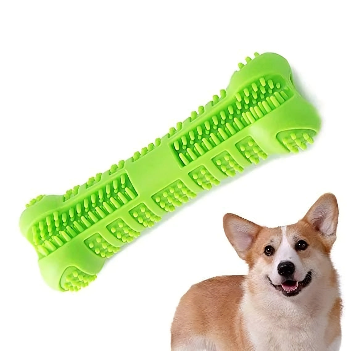 Soft Rubber Dog Toothbrus